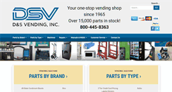 Desktop Screenshot of dsvendinginc.com